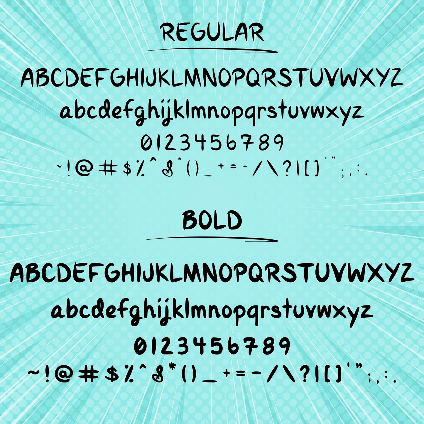 Dukester Typeface (2 styles)