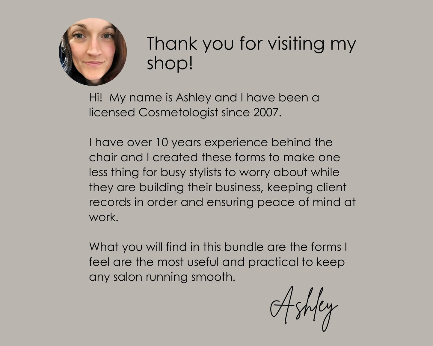 Esthetician Client Consent Form Bundle, Canva Template