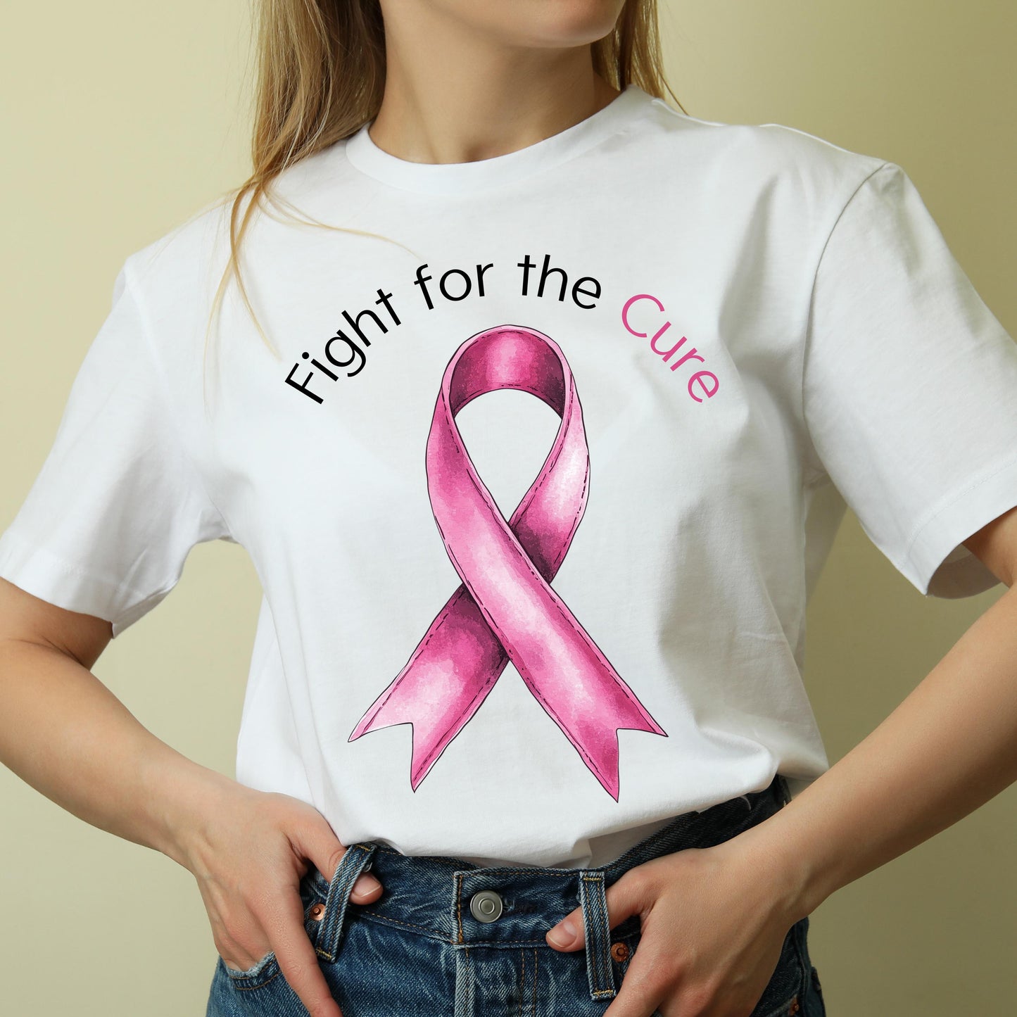 Breast Cancer Ribbon Vector Clipart Bundle, Pink Ribbon SVG & PNG, Free for Commercial Use, Digital Download