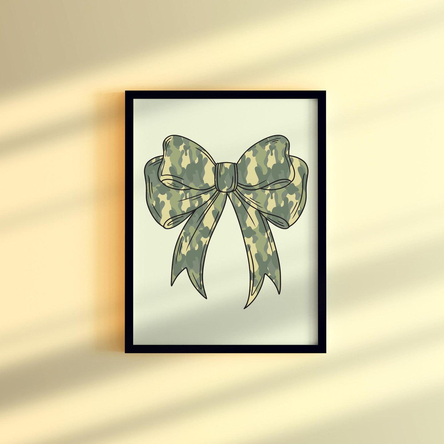 Coquette Camo Bow PNG & SVG - Military Wife Design - Duck Hunting Sublimination - Camouflage Bow Bundle - Digital Download
