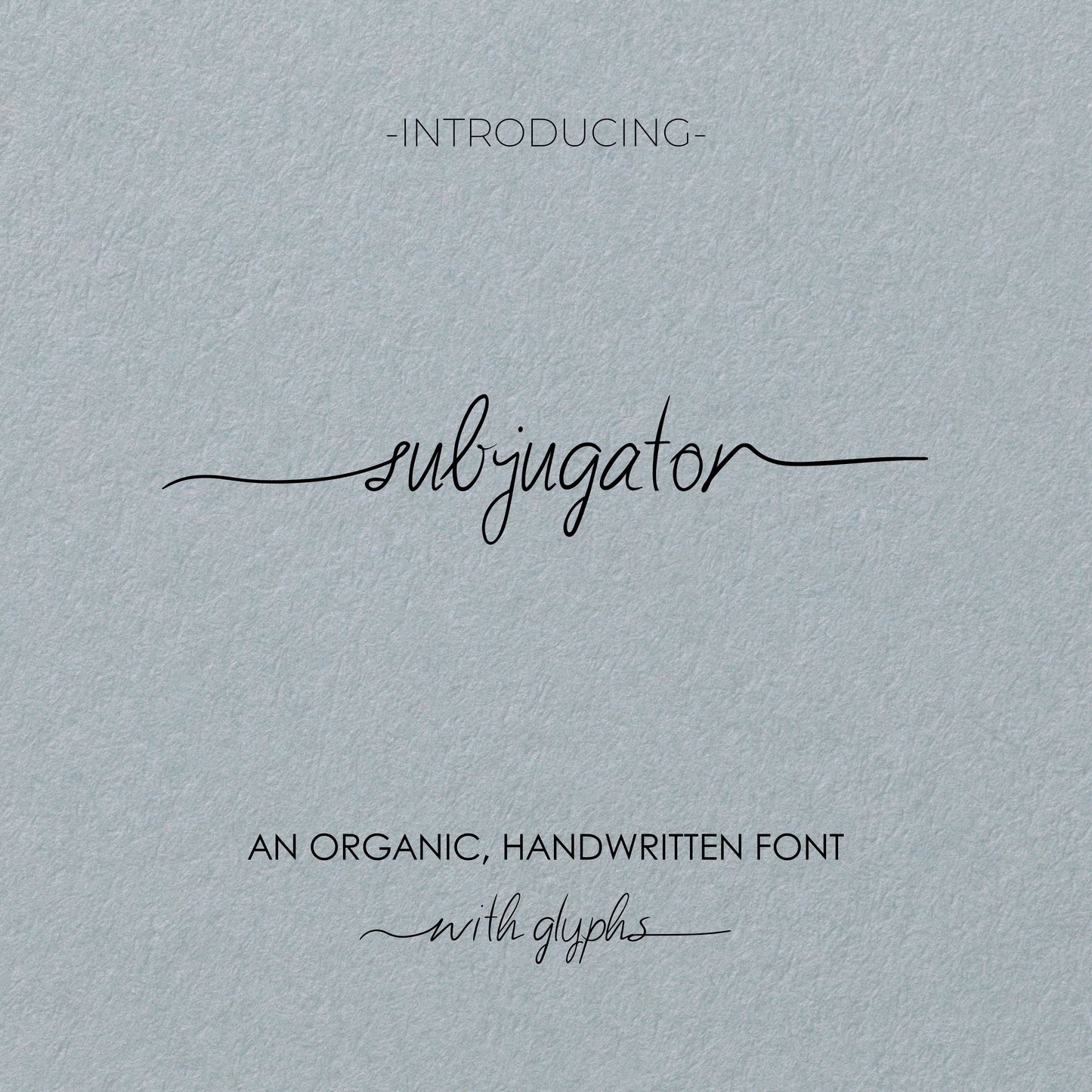 Kaleidoscope & Subjugator, A Glyph-Font Bundle of 2