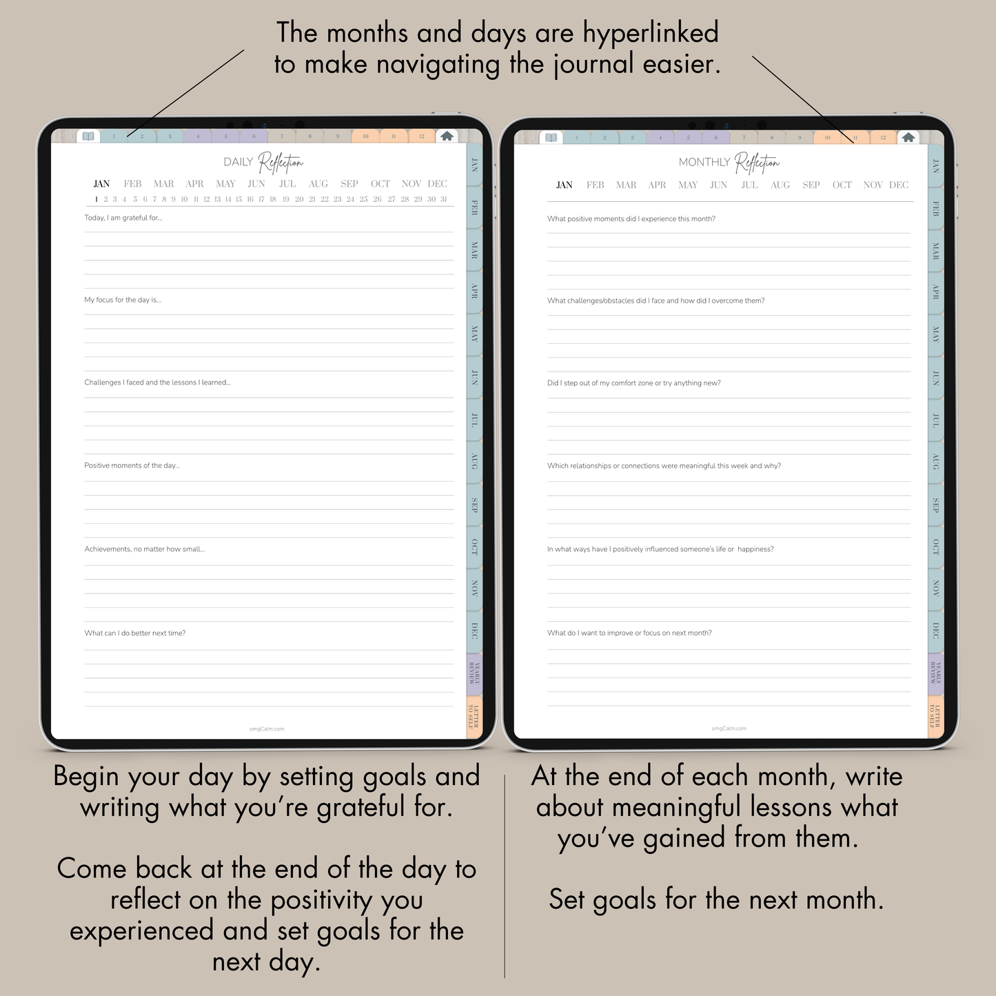 Digital Daily Gratitude Journal Download