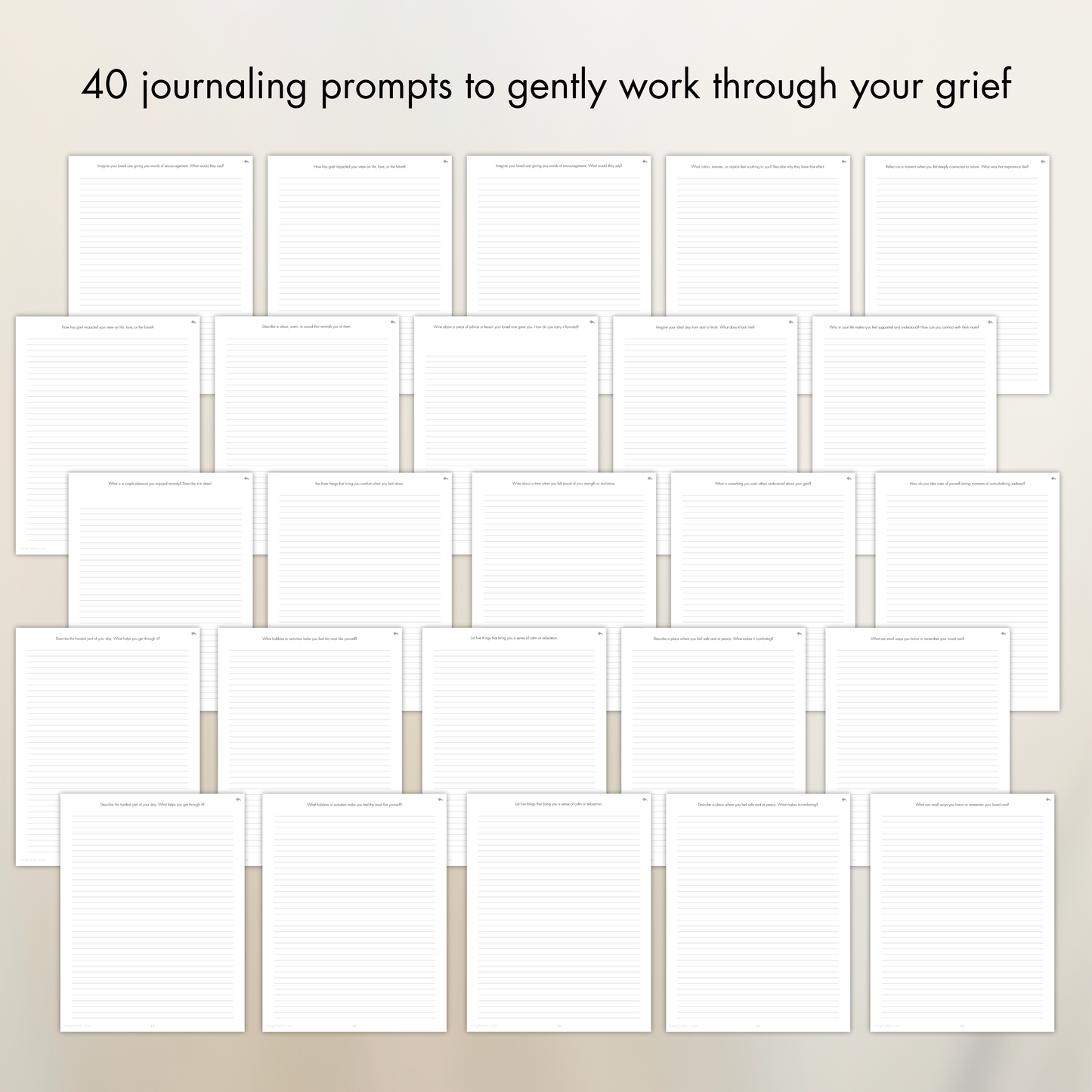 Healing Grief Journal for Teens and Adults: 40 prompts, 20 coloring pages and worksheets