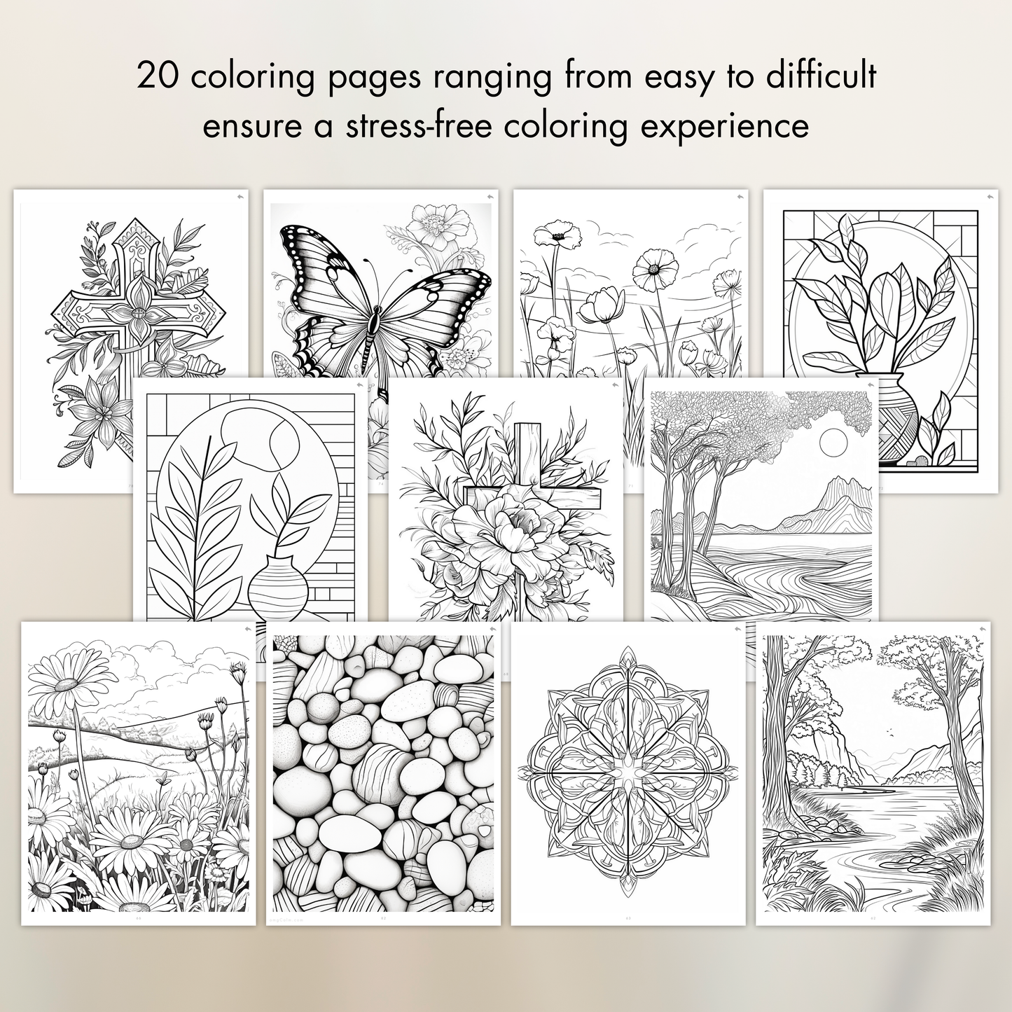 Healing Grief Journal for Teens and Adults: 40 prompts, 20 coloring pages and worksheets