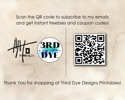 QR Code Small Business Signs, Printable and Editable Scan to Pay Templates, Small Business Vendor Display Sign Bundle, Canva Template