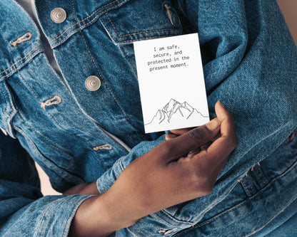 Printable "I am" Affirmation Cards for Trauma Recovery