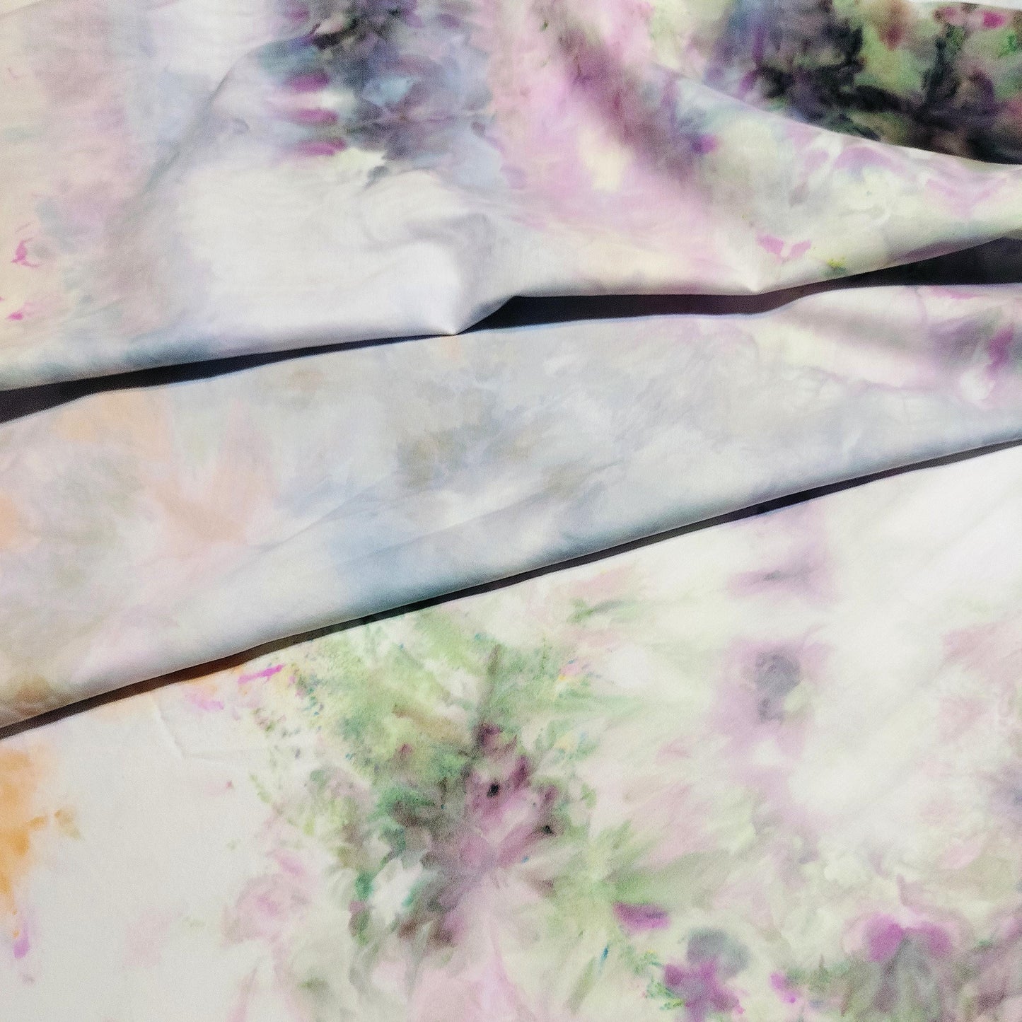 Ice Dye Sheets, 100% Cotton Sheet Set, Tie Dye Bedding, Size Full