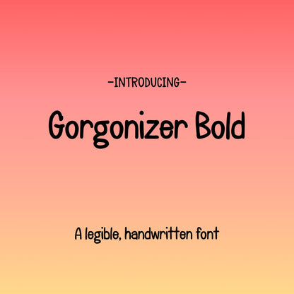 Handwritten Font with Commercial Use License Included, Fun Doodle Font, Handwriting Font, OTF & TTF