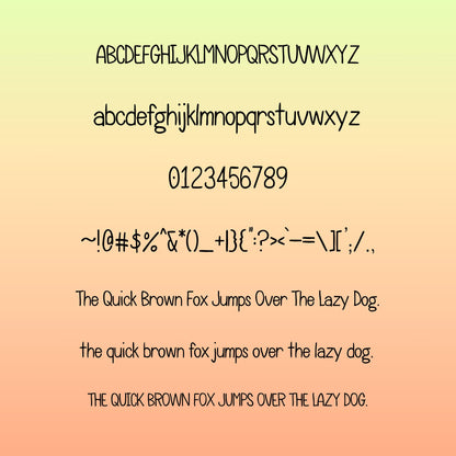 Handwritten Font with Commercial Use License Included, Fun Doodle Font, Handwriting Font, OTF & TTF