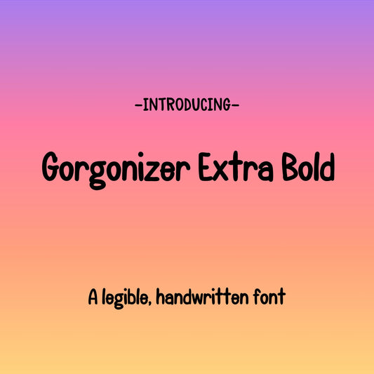 Handwritten Font with Commercial Use License Included, Fun Doodle Font, Handwriting Font, OTF & TTF