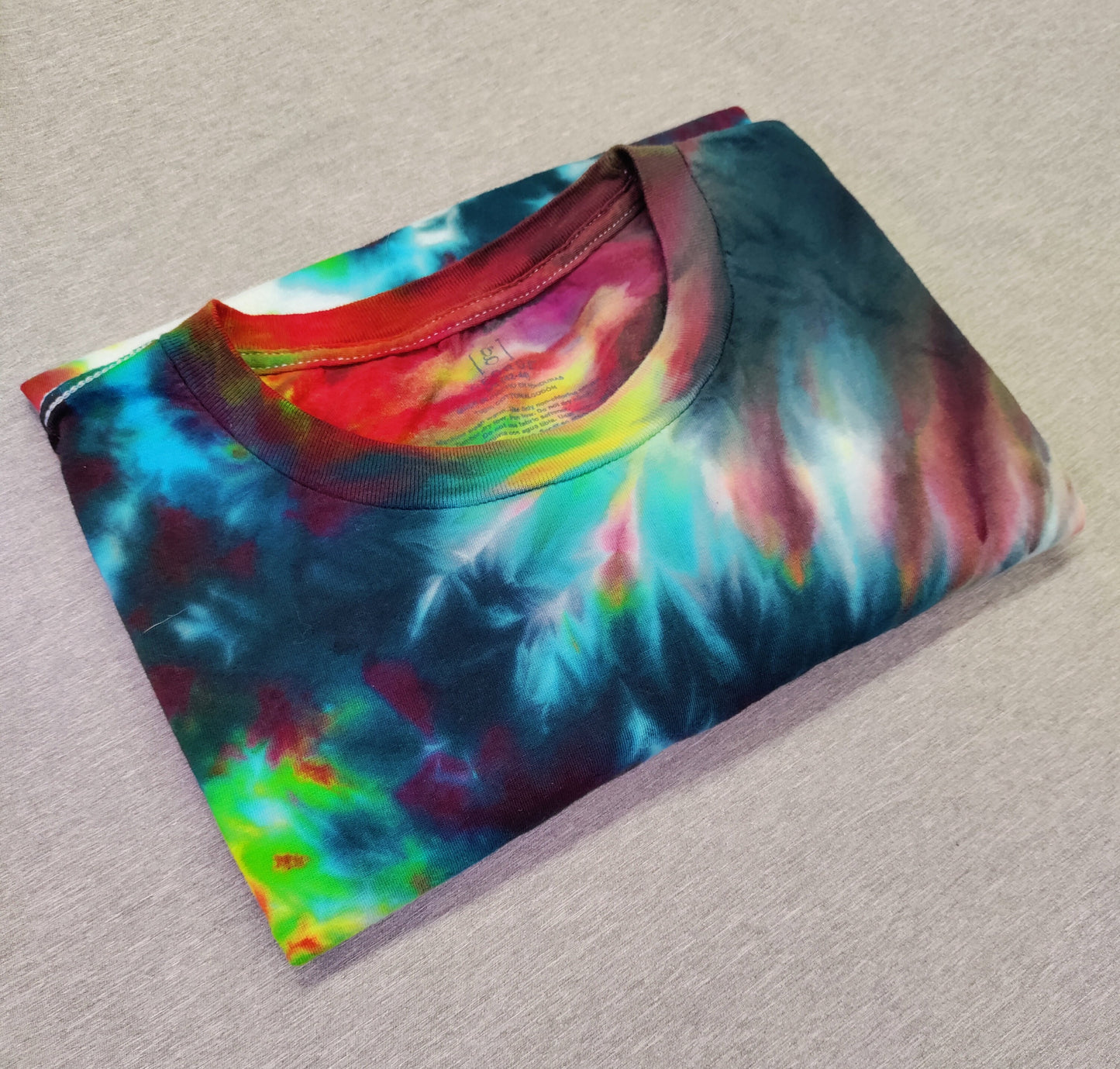 The Big Bang Tie-Dyed T-Shirt, Adult Large