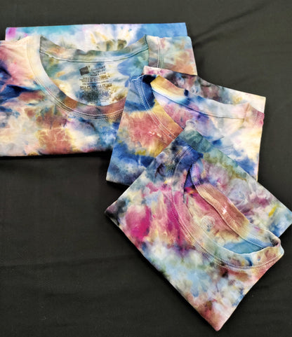 Irnimite Ice Dyed Tie-Dyed T-Shirt, Kid's Size Medium